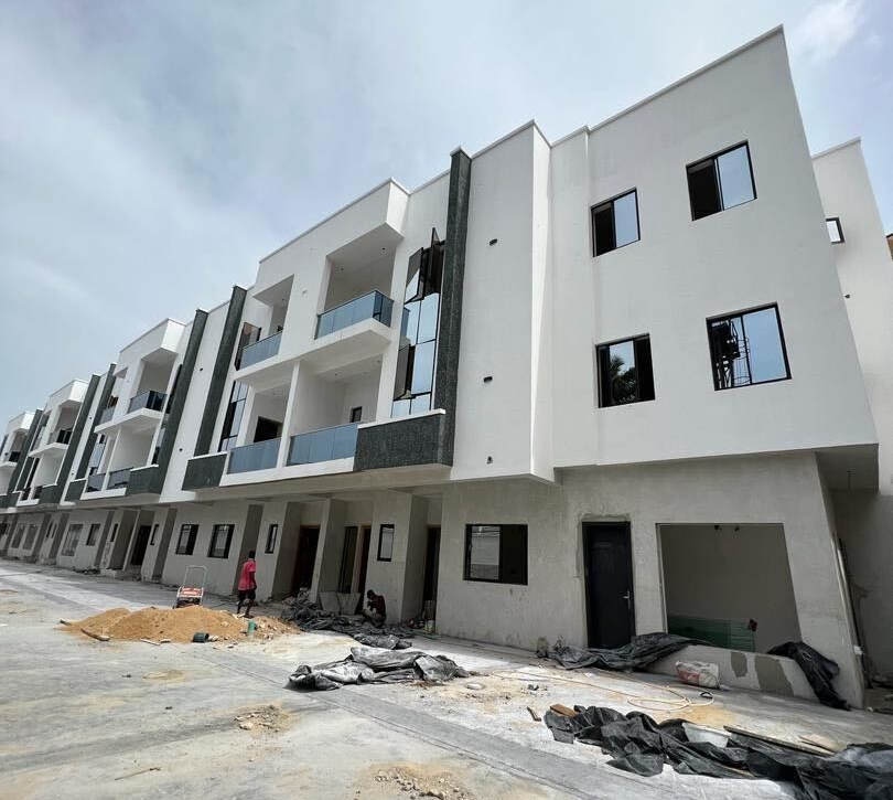 JUST IN FOR SALE — NEWLY BUILT 4 BEDROOM TERRACE DUPLEX AT GLOVER ROAD IKOYI 